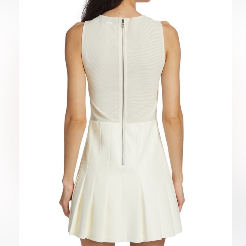 Alice + Olivia Chara Vegan Leather Dress - Picture 3 of 11